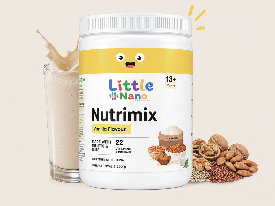 Nutrimix 13+ مسحوق فانيليا مغذٍ
