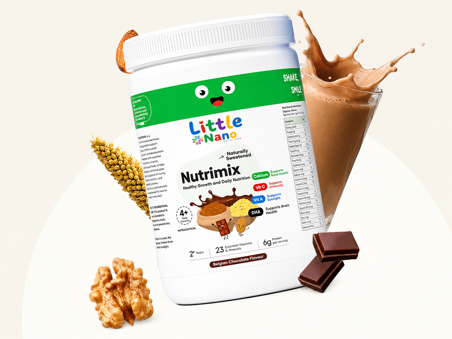 مسحوق الشوكولاتة البلجيكية المغذي Nutrimix (350 جم)